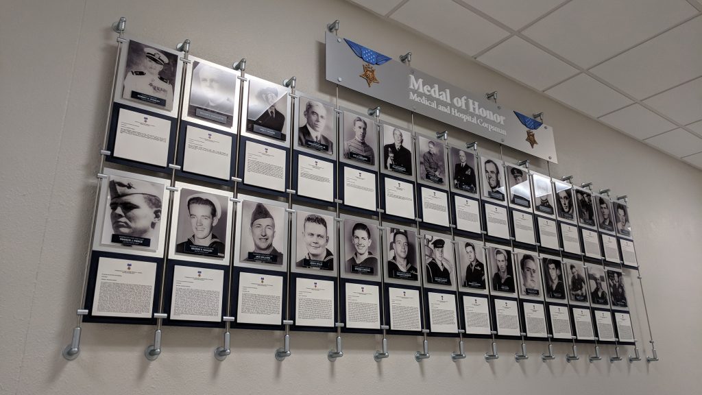Medal of Honor Recognition Wall